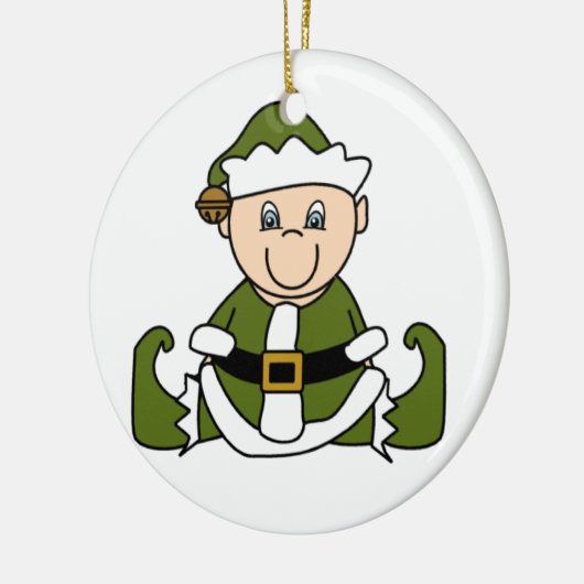  wit Baby elf Ornament (Links)