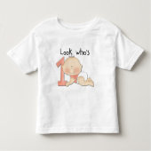 Wit Baby Meisje 1e Verjaardag Tshirts en Gifts (Voorkant)