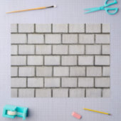 wit baksteenpapier tissuepapier (Craft)