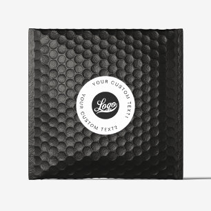 Wit Bedrijf logo Zakelijk Merk op maat Ronde Sticker