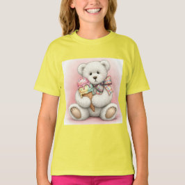 Wit Beer met ijs van Natasha Us T-shirt