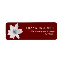 Wit-bericht met kerstretour in witte letters