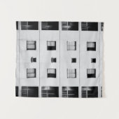 Wit betongebouw wandkleed (Voorkant (horizontaal))