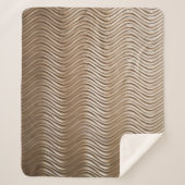 Wit betonhoogbouw sherpa deken (Voorkant)