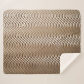 Wit betonhoogbouw sherpa deken (Voorkant (horizontaal))