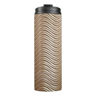 Wit betonhoogbouw thermosbeker