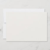 Wit bewerkbare kleur foto afstuderen  (Achterkant)