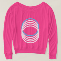 Wit Blauw Moderne Cirkels 4Alex