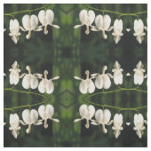 Wit bloeding Hartletsel Stof (Swatch)