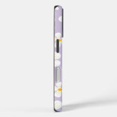 Wit Bloem Ontwerp Otterbox iPhone 16 Hoesje (Achterkant / Rechts)