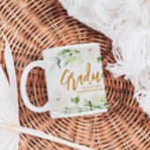  wit bloemenschrift Afstuderen 2024 tweezijdig Grote Koffiekop