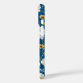 ✨ Wit Bloesem Lucht Patroon 🌿 Elegante Bloemen Case-Mate iPhone Case (Achterkant / Links)