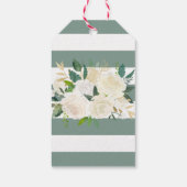 Wit Boeket | Bruidsmeisje | Dank Je Cadeaulabel (Achterkant)