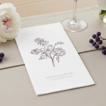 Wit & Bordeaux | Elegante Bloemige Bruiloft