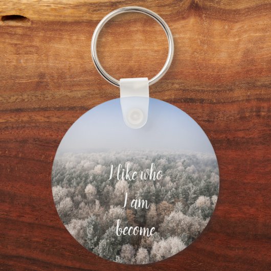 Wit bos onder de Sleutelhanger van de hemel (Voorkant)