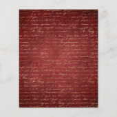 Wit, Bourgogne en goudbloedig huwelijk Flyer (Achterkant)