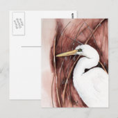 wit briefkaart (Voorkant / Achterkant)