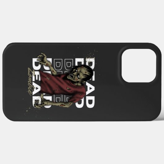 Wit Bruin Dode Zombie iPhone 13 Pro Max Hoesjes (Achterkant (horizontaal))