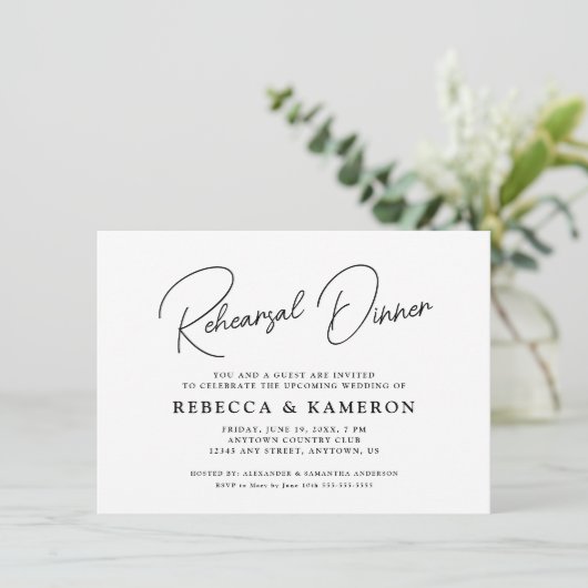 Wit-budgetscript repetitie kaart (Staand voorkant)