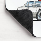 Wit BUICK T-Type Muismat (Hoek)