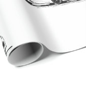 Wit C7 Corvette inpakpapier (Rol Hoek)