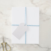 Wit Cadeaulabel (Met Touw)