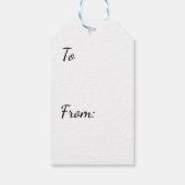 Wit Cadeaulabel (Achterkant)