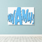 WIT! CANVAS AFDRUK (Insitu (Houten vloer))