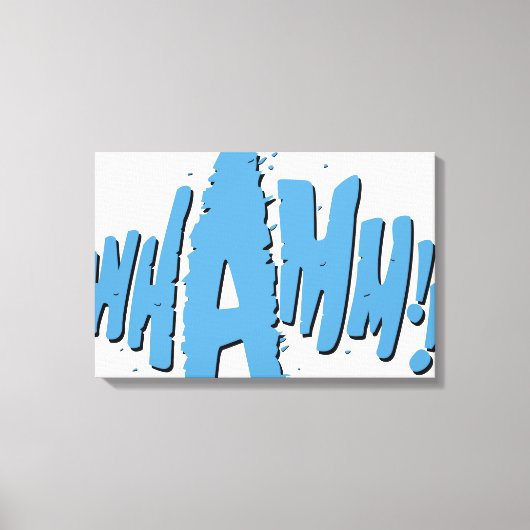 WIT! CANVAS AFDRUK (Voorkant)