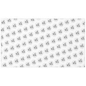 Wit Custom Trade Show Restaurant Business Logo Tafelkleed (Voorkant (Horizontaal))