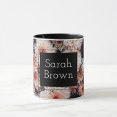 WIT DAHLIA FLORAL ELEGANT MOK (Midden)