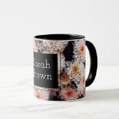WIT DAHLIA FLORAL ELEGANT MOK (Voorkant rechts)