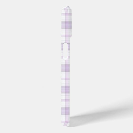 Wit Daisy boeket op Paarse plaid Case-Mate iPhone Case (Achterkant / Rechts)