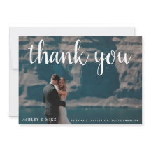 Wit Dank U 3 Foto Zwart & Wit Bruiloft