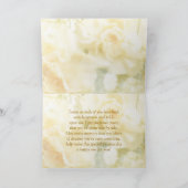 Wit - de Kaart van het Jubileum van het Huwelijk (Binnen)