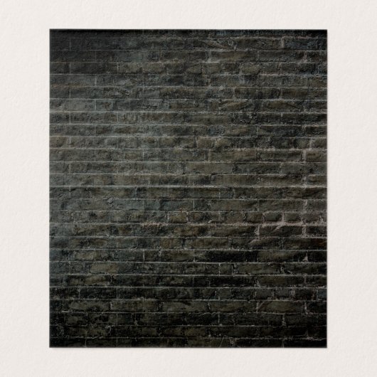 Wit donkerbruin Afbeelding in de Kaarten van de On (Binnenkant ongevouwen)