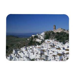 Wit dorp van Casares, Andalusië, Spanje 2 Magneet