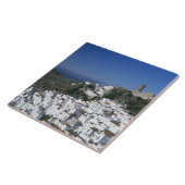 Wit dorp van Casares, Andalusië, Spanje 2 Tegeltje (Zijkant)
