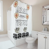  wit douchegordijn (In situ)