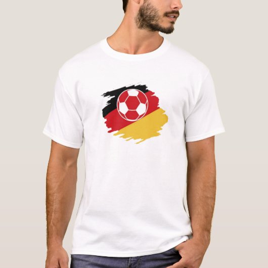 Wit Duitsland T-shirt. 03 T-shirt (Voorkant)