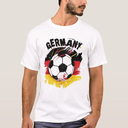 Wit Duitsland T-shirt. 06 T-shirt (Voorkant)