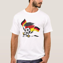Wit Duitsland T-shirt. 07