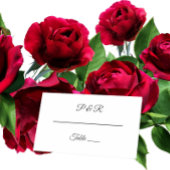 Wit Eenvoudig gestileerd script bruiloft Plaatskaartje