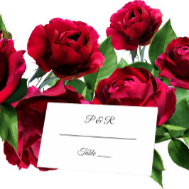 Wit Eenvoudig gestileerd script bruiloft Plaatskaartje