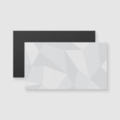 Wit, eenvoudig, modern, stedelijk, koel, trendpatr (Voorkant / Achterkant)