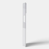 Wit, eenvoudig, modern, stedelijk, koel, trendpatr Case-Mate iPhone case (Achterkant / Rechts)