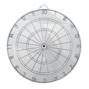 Wit, eenvoudig, modern, stedelijk, koel, trendpatr dartbord