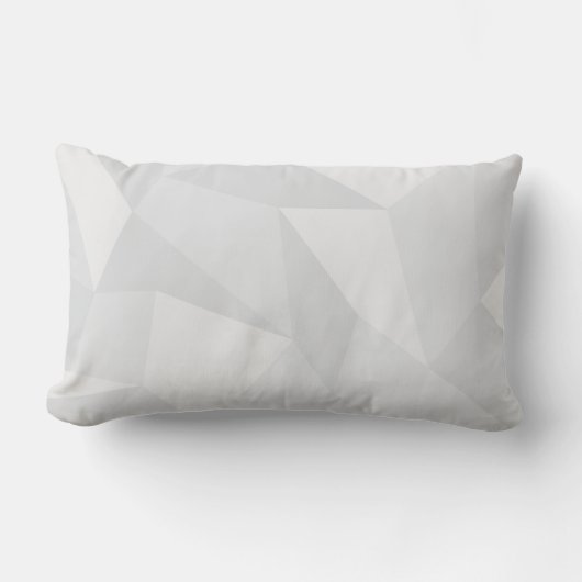 Wit, eenvoudig, modern, stedelijk, koel, trendpatr kussen (Voorkant)