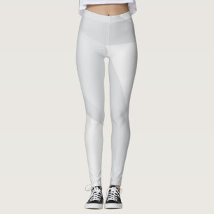Wit, eenvoudig, modern, stedelijk, koel, trendpatr leggings