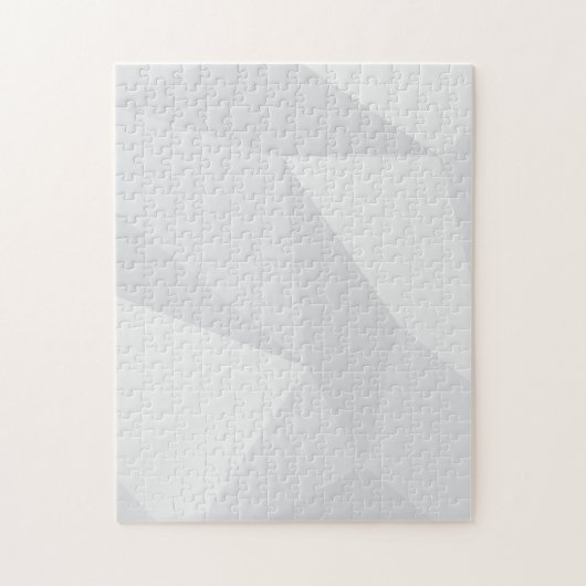 Wit, eenvoudig, modern, stedelijk, koel, trendpatr legpuzzel (Verticaal)